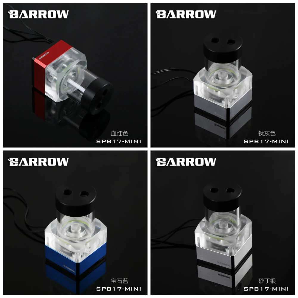 Насос водяного охлаждения Barrow светодиодный 17 Вт 960L v2 LRC2 RGB PWM|cooling pump|water cooling pumpwater |