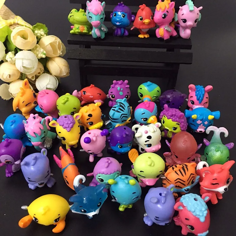 

30/50pcs/1lot Cartoon Animals Egg Dolls 2-3cm #789 Action Figures Brinquedo PVC Doll Collection Model Toys Gifts