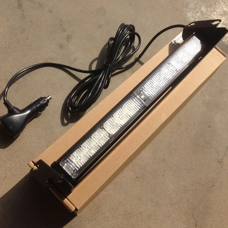 

Led car dash flasher light 12v 36w High power strobe lamp Police Fireman Emergency flash light bar DRL Warning fog indicators
