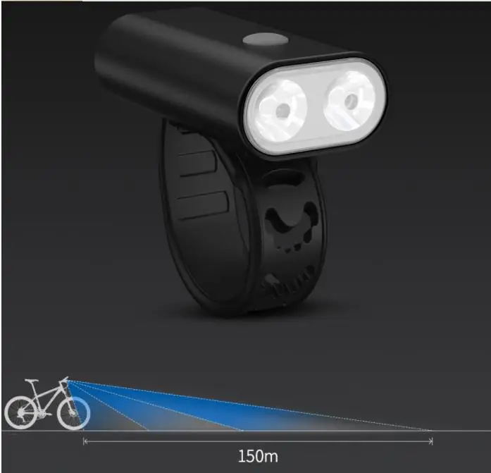 Xiaomi Mijia фонари велосипедные BU80 150 метров максимальный дистанционный 120 градусов прожекторы 4 Режим ночного освещения Безопасная езда смарт