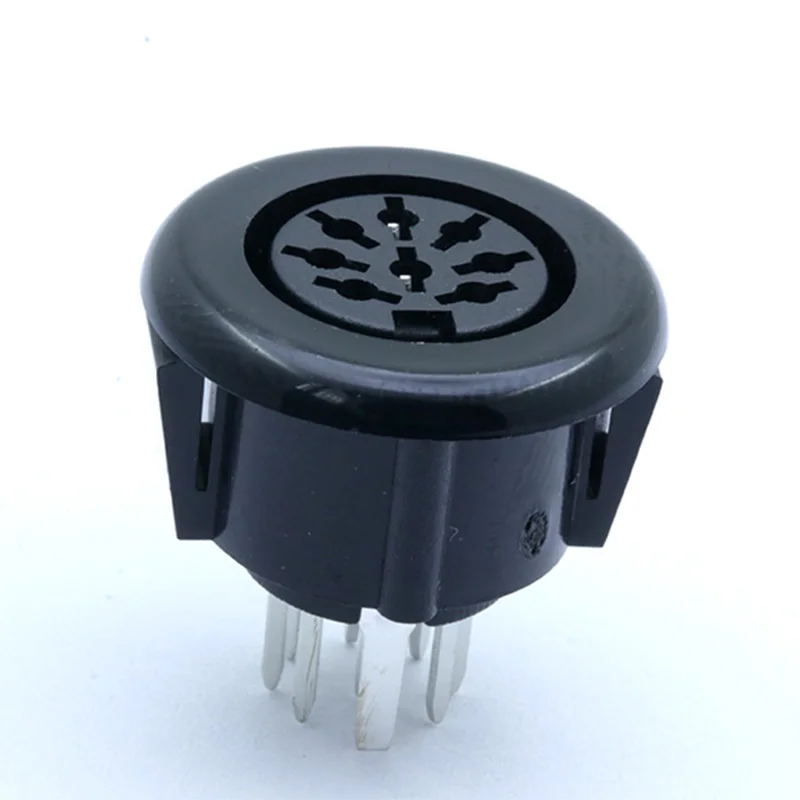 1 шт. 8pin Micro Power Socket S терминалы DIN Женский разъем PCB панель монтажный для