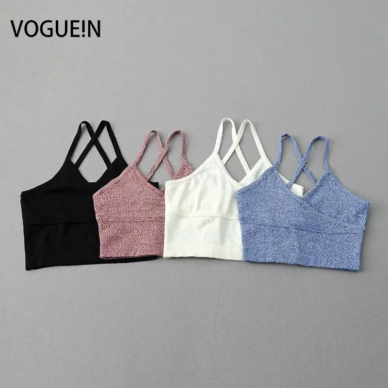 VOGUE!N New Petites Womens/Juniors Sexy Cross Detail Knit Sweater Tops Crop Top Wholesale 4 Colors |