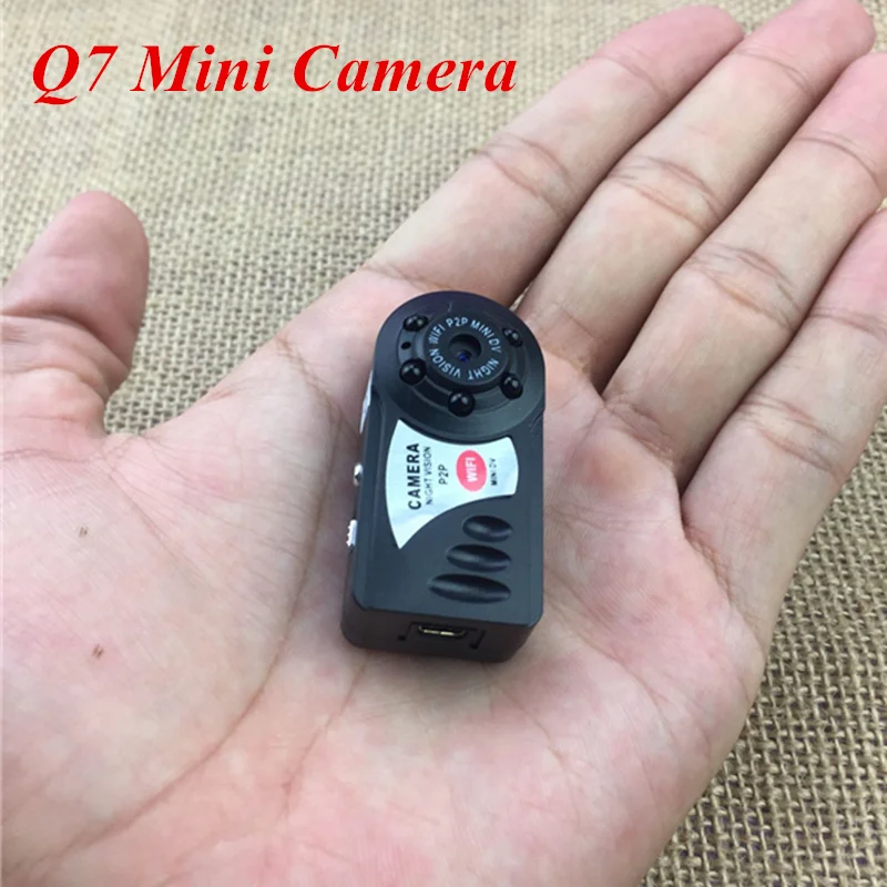 Kopen Q7 Mini Wifi DVR Videocamera Draadloze Wi IP Camcorder Nachtzicht Camera Bewegingsdetectie Ingebouwde Microfoon