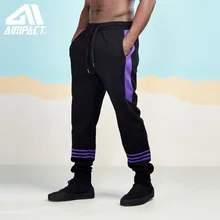 Полосатые спортивные штаны с принтом уличная Мужская эластичная резинка на талии спортивные штаны модные повседневные брюки для бега для мужчин AM5047