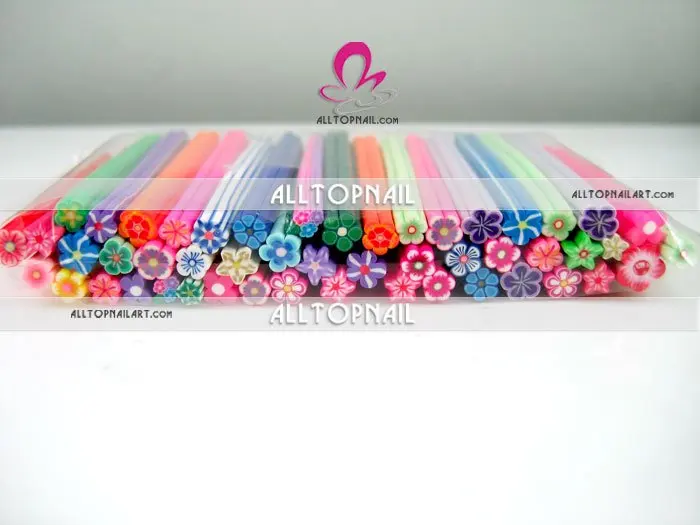 1. Polymer Clay Nail Art Cane Set - wide 11