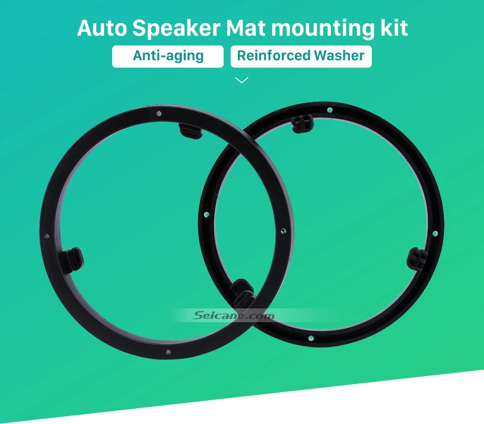 Auto Speaker Mat mounting kit Universal Car Plates Bracket Ring Speaker Mat for Mitsubishi