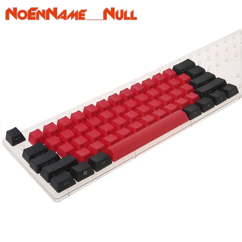 

Mechanical Keyboard replaceable Keycaps 61keys Side Printed GH60 Thick PBT Keycaps For MX Switch Mechanical Keyboard POKER