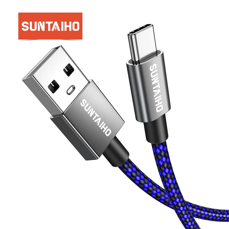 

Suntaiho USB Type C Cable 3A Fast Charging Type-C USB Cable For Samsung S10 S9 S8 Note 9 8 Huawei Xiaomi mi mi9 USB C Data Cord