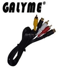 SAV RCA видео Аудио Композитный кабель подходит для Sega Saturn S-Video AV Замена игровой консоли Корпус чехол