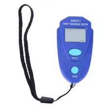 EM2271 Portable font b Digital b font Thickness Gauge Coating Painting Film Zinc font b Meter