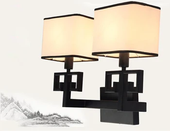 

New Chinese style wall lamp bedside living room light modern simple creative decoration