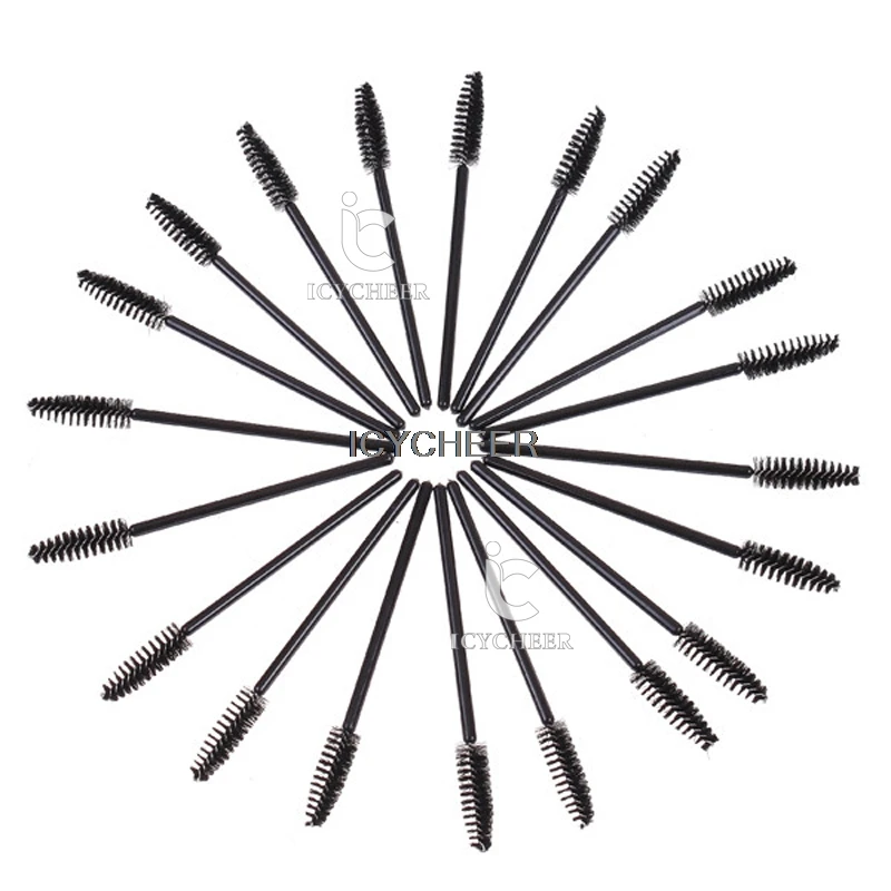 

ICYCHEER Makeup Brushes Tools One-Off Disposable Eyelashes Brush Mascara Applicator Wand