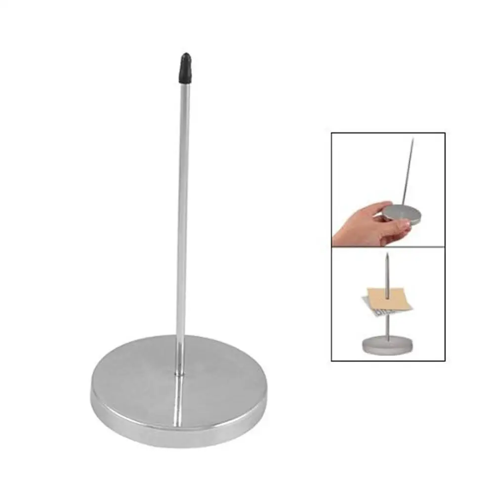 Stainless Steel Straight Rod Paper Memo Holder Bill Fork Fork for Receipt Receipt Note Spike Stick kitchen accessories tools L*5