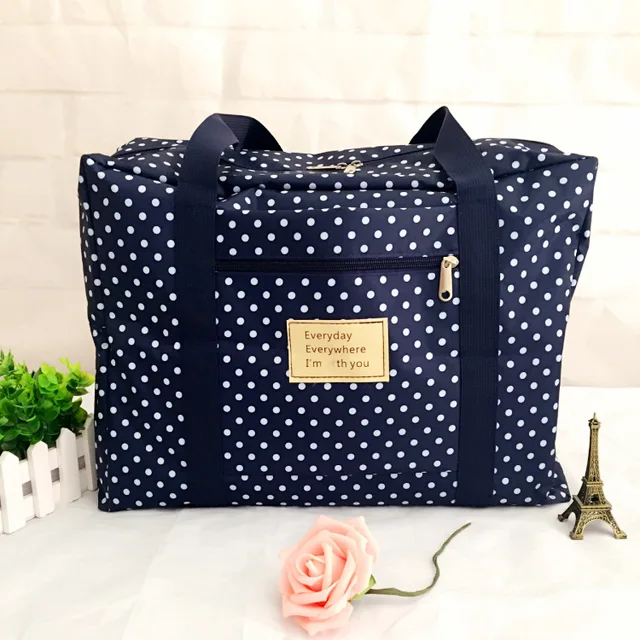 Women folding travel bag Large capacity unisex luggage handbags Super