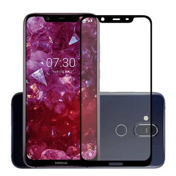 

30 Pcs/Lot 9H Premium Tempered Glass for Nokia 7.1 Plus Full Coverage Screen Protector Protective Film for Nokia 7.1 Plus