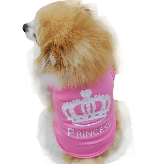 Новая квалифицированная Новая модная летняя футболка для щенка маленькая собака кошка одежда для домашних животных жилет футболка леверт Прямая поставка dig6224