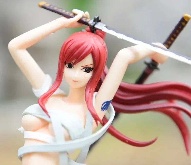 Сказочный хвост фигурка Nendroid игрушка конец фигурка аниме Lucy Star Spirit Magister платье Erza аниме модель для взрослых