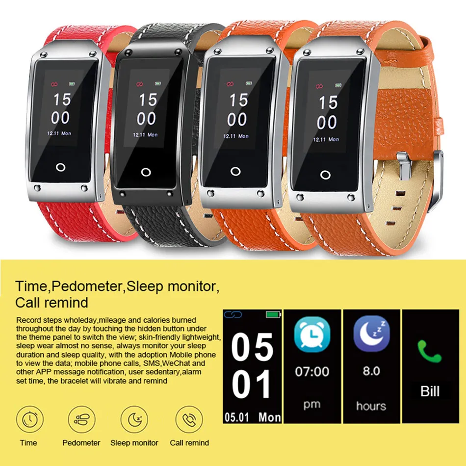 

Y2 Smart Bracelet Color Screen Blood Pressure Heart Rate Monitor Smartwatch Fitness Activity Tracker Pedometer Sports Wristband