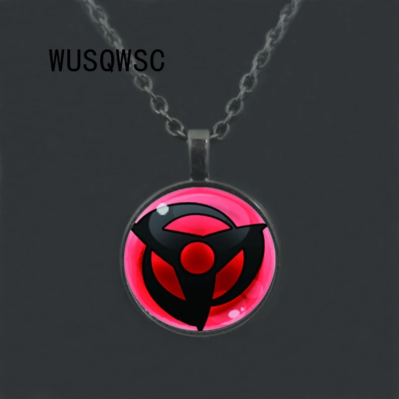 WUSQWSC бренд caxybb глаза подвеска в виде Наруто стеклянный купол ожерелье Аниме