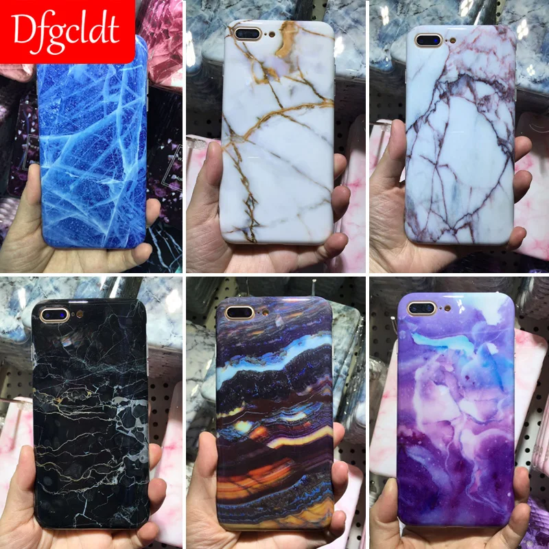 

Luxury Marble Case for iPhone 7 XS MAX Case Soft TPU Phone Case for iphone 6 6S 7 8 Plus iPhone X XR Back Cover Coque Fundas