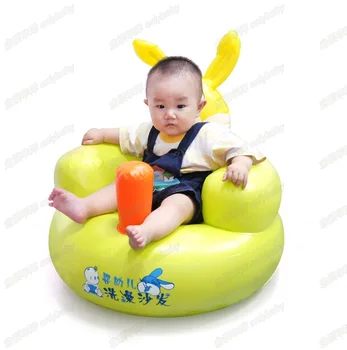 

Baby Seats & Sofa Activity & Gear portable Baby inflatable sofa chair bath chair environmental friendly PVC material plastic new