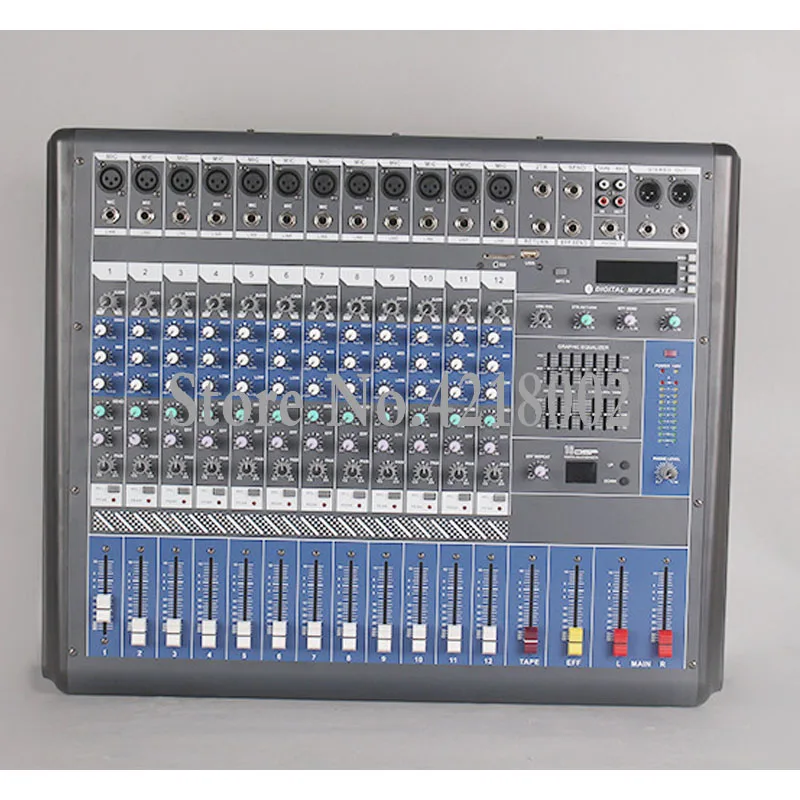 12 Channel Tuning Console with Amplifier Bluetooth