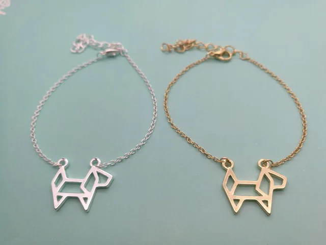 30pcs Origami Paper Pet Dog Bracelet Outline Lovely Puppy 30pcs Origami Paper Pet Dog Bracelet Outline Lovely Puppy Cute Decoupage Animal Bracelets For Las