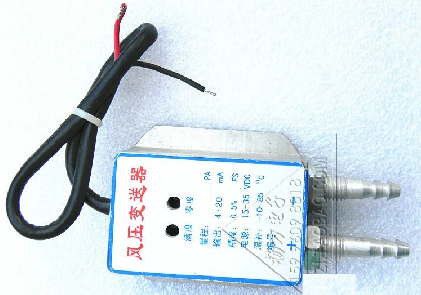 

0~100Pa 4 ~ 20mA two-wire 0.25%FS air differential pressure sensor transmitter (imported parts)