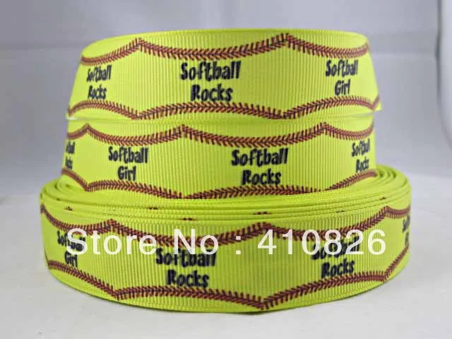 

Q&N ribbon 7/8inch 22mm 97 Sport Thermal transfer Printed grosgrain Wedding DIY handmade material 50yards/roll