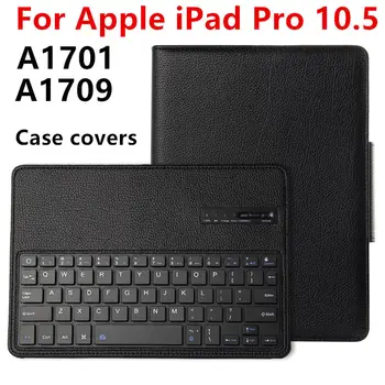 

Case For Apple iPad Pro 10.5 New 2017 Protective Wireless Bluetooth keyboard Smart cover Tablet For iPad10.5 pro10.5 PU Leather