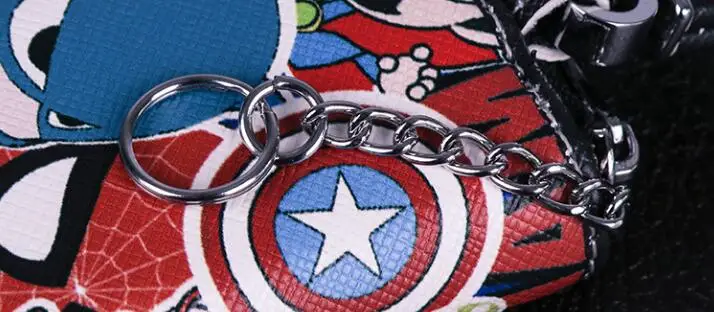 New Car Key Bag Special offer Cartoon Marvel Car Key Case Cover Multi Function Key Case For Most Car