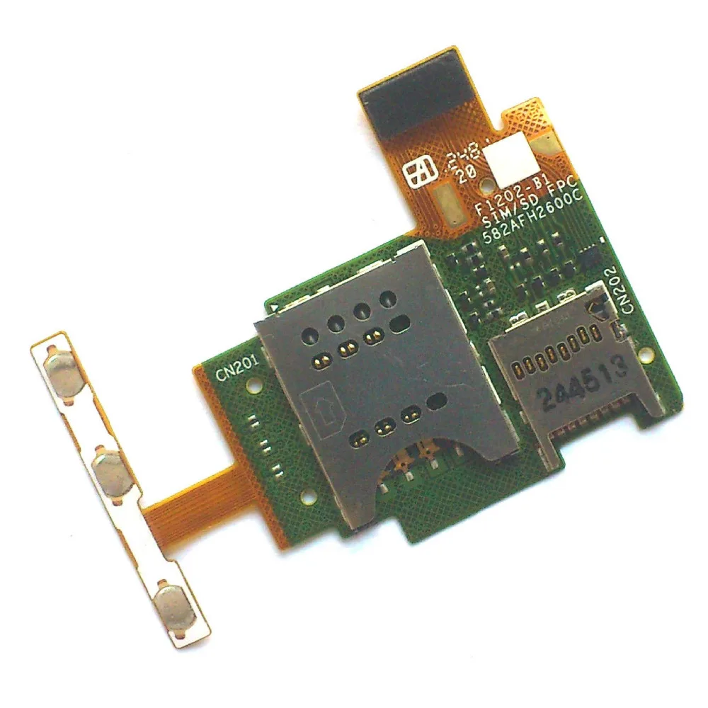 Гибкий кабель для держателя карты памяти Sony Xperia J ST26i ST26a SIM и Micro SD|flex cable|cable flexmicro sim
