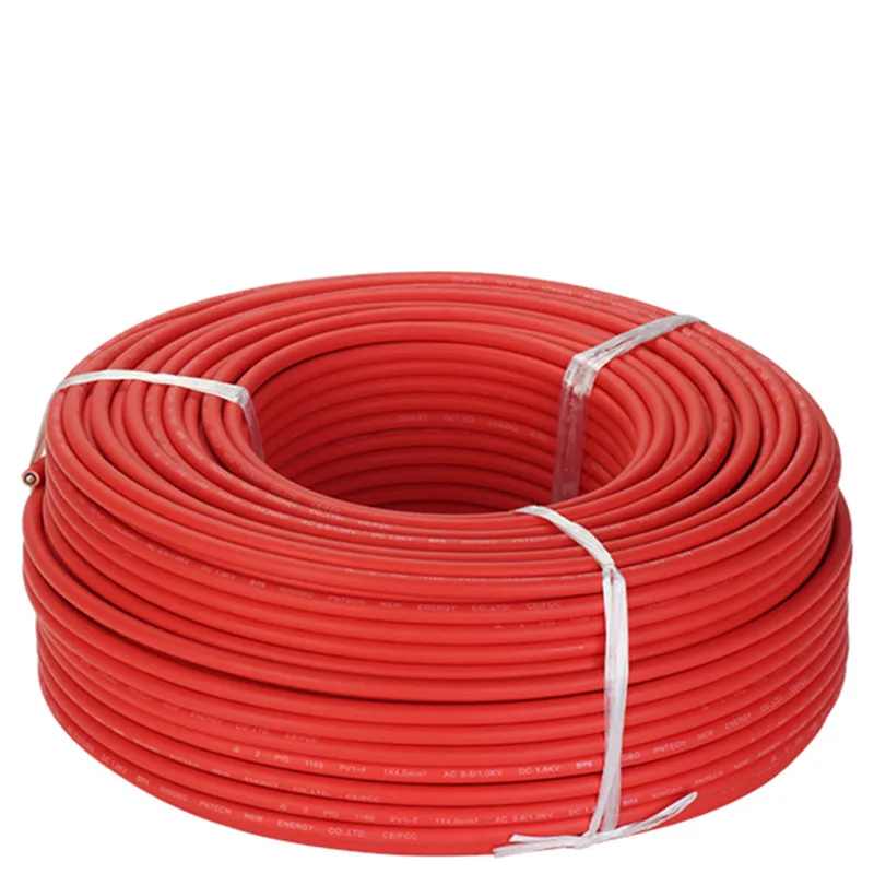 1 пара черный+ красный медный кабель Солнечный провод PV солнечный кабель изолированный Электрический 6mm2 4mm2 2.5mm2 10AWG 12AWG 14AWG