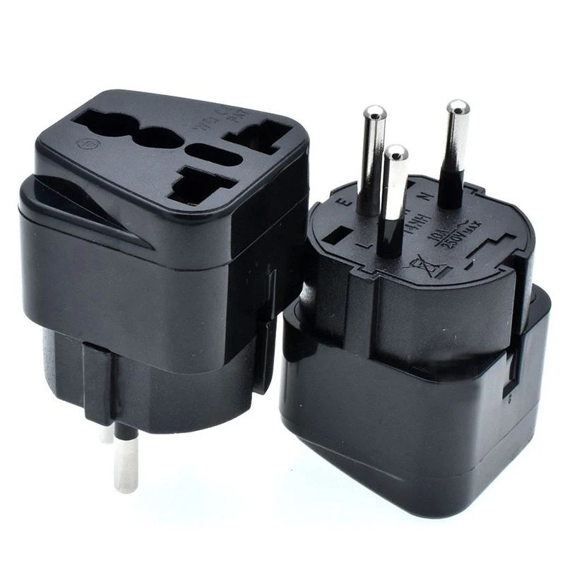 

Israel Plug to universal socket Portable multi-function travel adapter Apply to Israel, Egypt, Middle East countries socket