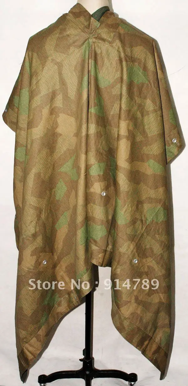 Немецкая разветвительная палатка WW2 с реверсивным рисунком|german splinter camo|splinter camoww2