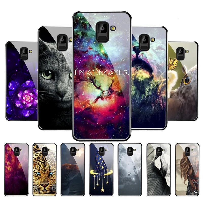Чехол для телефона из стекла Kardeem Samsung Galaxy J4 J6 J8 2018 J2 Pro Grand Prime J250F J400F On6 J600F J810F чехлы