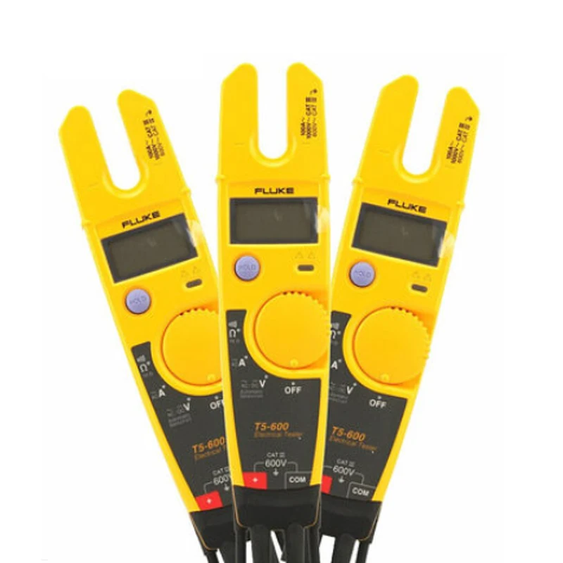 

Fluke T5-600 voltage continuity tester high precision open clamp meter multimeter portable voltage current continuity tester