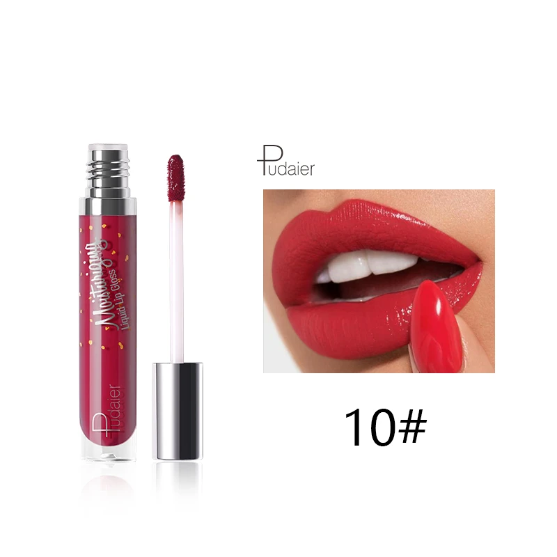 12 Color Liquid Lipstick Matte Makeup Waterproof Red Lip Long Lasting Gloss Mate Black Lip Stick Matte Liquid Lipsticks - Цвет: 10