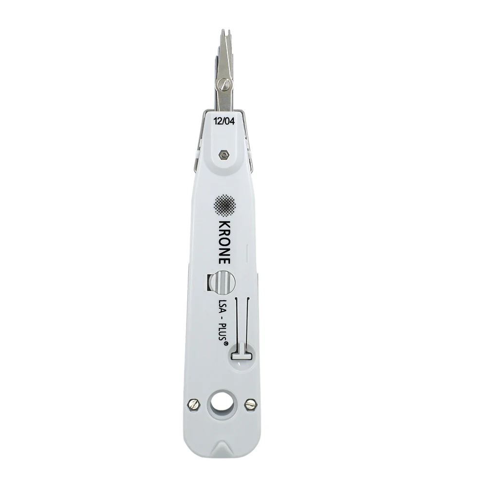 Original Silver Krone Lsa-plus Punch Down Tool Telecom Phone Wire Cable RJ11 RJ45 Network Tool Kit Professional