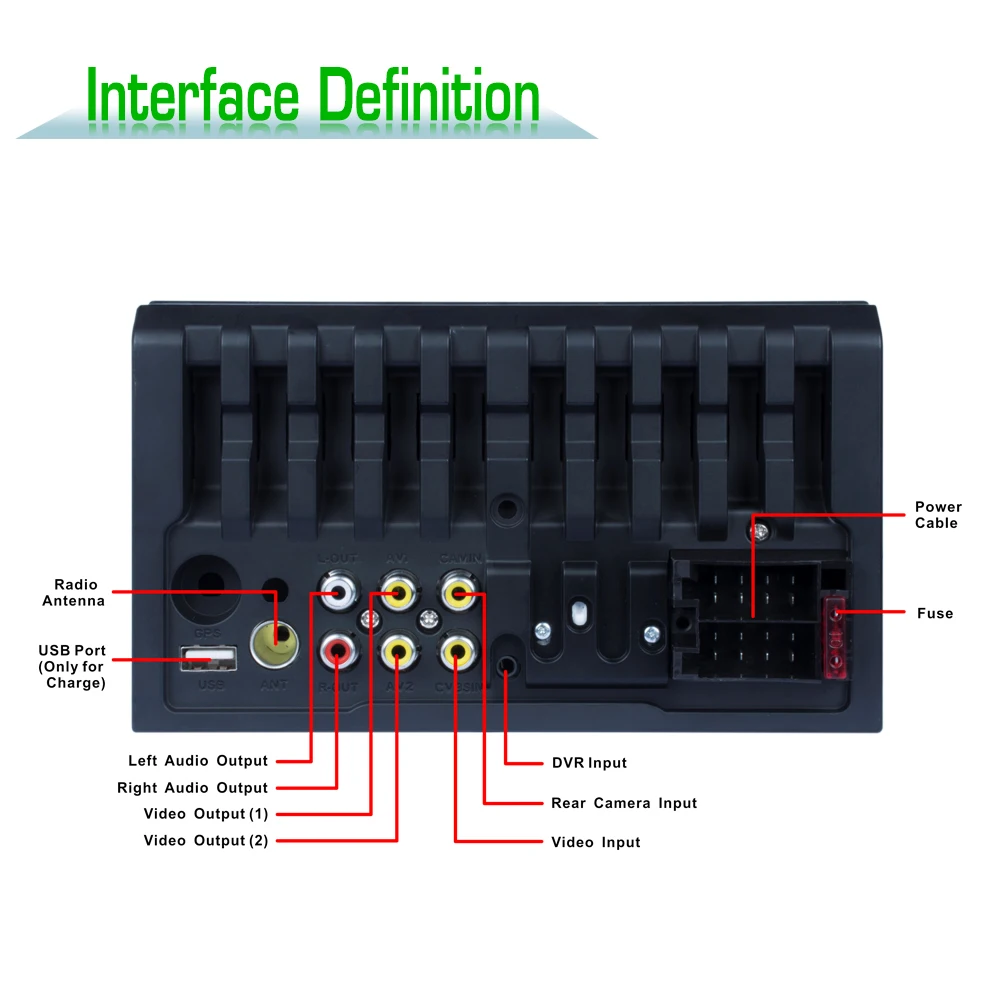 7152B Autoradio 2 Din Car Radio 7\