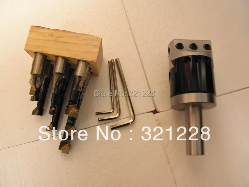 F1-12 boring head set 3/4" boring shank +50mm head+9pcs bar