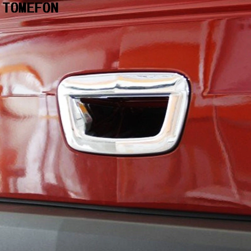 Для Chevrolet Trax Tracker 2014 2015 ABS хром задняя дверь багажника ловить дверную ручку чаша