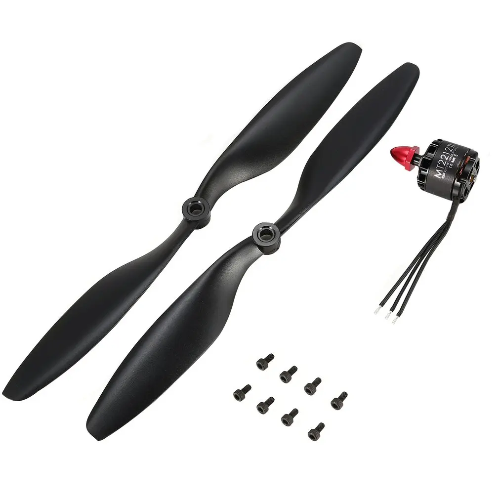 

EMAX MT2212 900KV CW Thread Brushless Motor+1Pair 1045 Propellers for F450 500 F550 RC Helicopter Multicopter Accessories