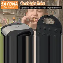 SAYONA Электрический грецкий орех; торт производитель сэндвич-Машина железный тостер автоматическая мини гайка выпечки кастрюля для завтрака Бытовая духовка