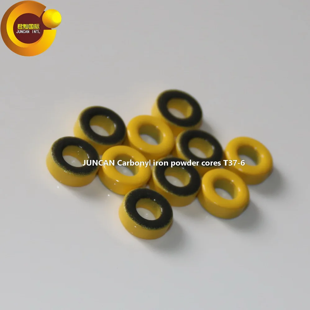 nucleos magneticos de alta frequencia do po ferro carbonilo t37 6 04