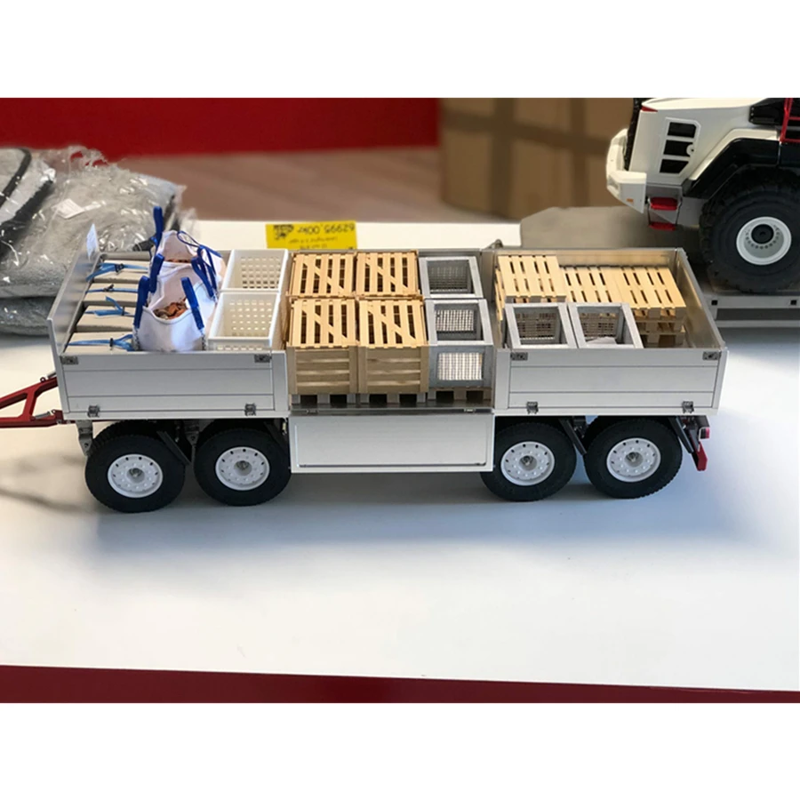 Радиоуправляемый грузовик ведро из алюминиевого сплава для тамии 1/14 масштаб Радиоуправляемый трактор прицеп VOLVO грузовик FH16 56360 игрушки Аксессуары для автомашин