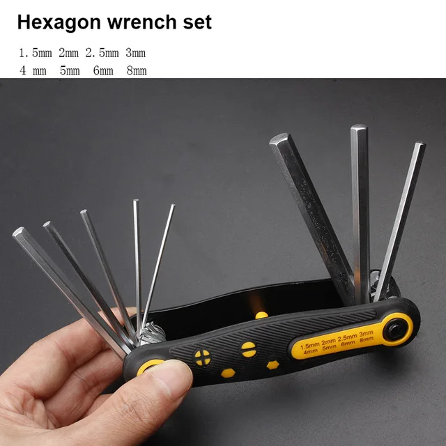 8 in1 Multifunction Folding Mini Screwdrivers Set Hand Tools Wire