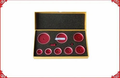 Good Quality Big Pressure Steel Ring 8 pieces in a set watch repair tools for watchmakers