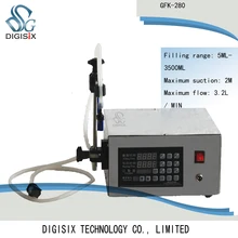 GFK-280 жидкости Автоматическая жидкостная фасовочная машина анти-коррозия разливочная машина количественная наполнительная машина