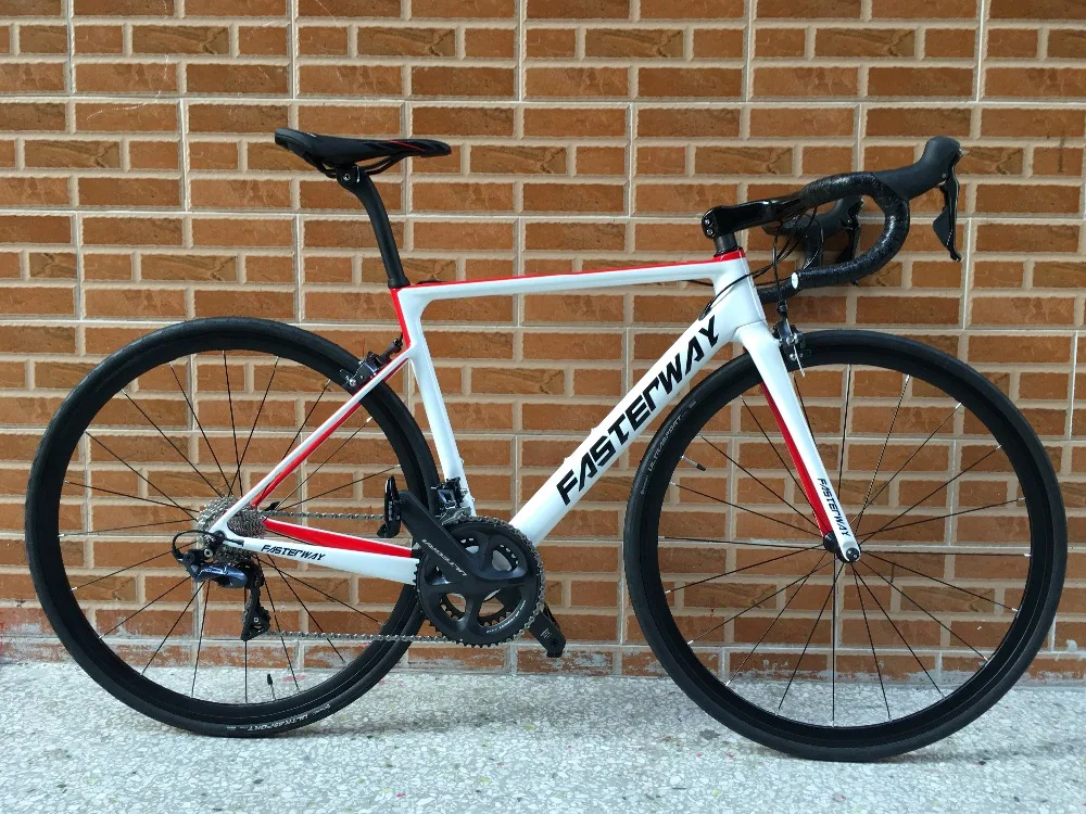 TAIWAN brand FASTERWAY Super Light 700C carbon Road Complete Bike